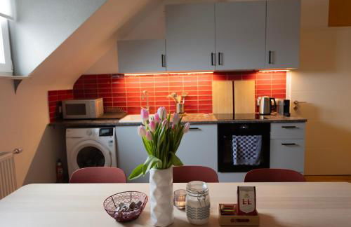 Big flat with fresh renovation, free parking, SonyPS, Netflix - Foto 14