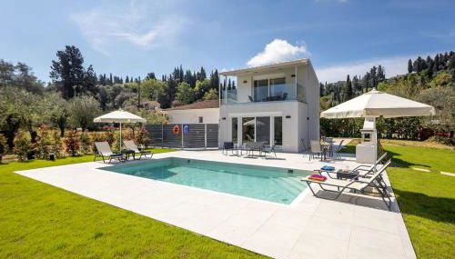 VILLA ELENA PRIVATE POOL Kontokali villas - Foto 1, Garden, sunbed, Garden view