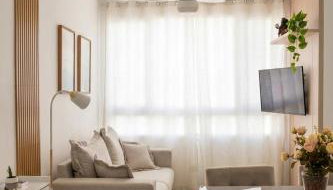 Apartamento novo com piscina 2 quartos self check-in perto do shopping - Foto 1