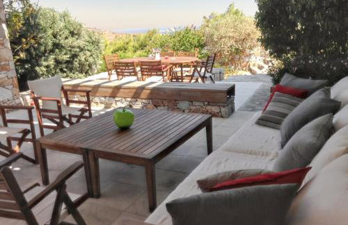 Charming house with sea view in Chrousa, fenced garden - Foto 4