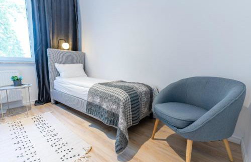 River View - widok na wodę, parking w hali, winda, 3pok i 5 łóżek, klima, Netflix i Max, centrum - Foto 15