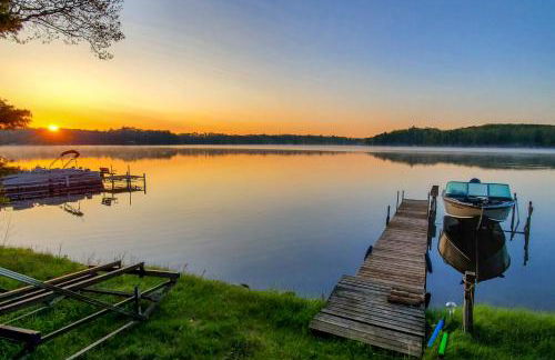 On Camp Lake with Boat Slip and Dock! Brainerd Cabin - Photo 23