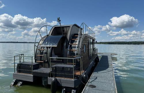 WOHLFÜHLBOOT Hausboot - Festlieger in der Marina Zaue am Schwielochsee - incl Stand Up Board - Foto 1