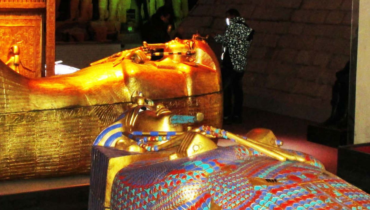 Ingresso do Museu Egípcio de Canela