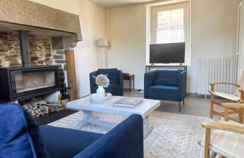 Les Galets - family house in the village of Guimaec 8p - Foto 8