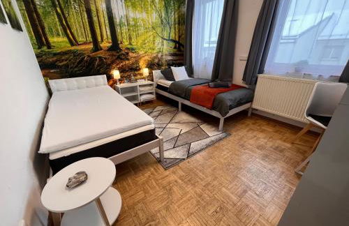 Großes Apartment Aschaffenburg 4 Schlafzimmer bis zu 10 Personen Mainpark Apartment Mainaschaff - Foto 33