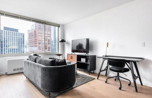 Blueground Battery Park City rooftop nr Hudson River NYC-586 - Foto 2