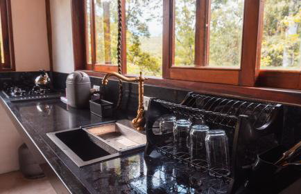 Ecocasa azul - Chalé na mata - Foto 51