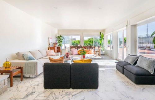 Big apt 4beds with terrace, 15 mins to Lisbon - Foto 2