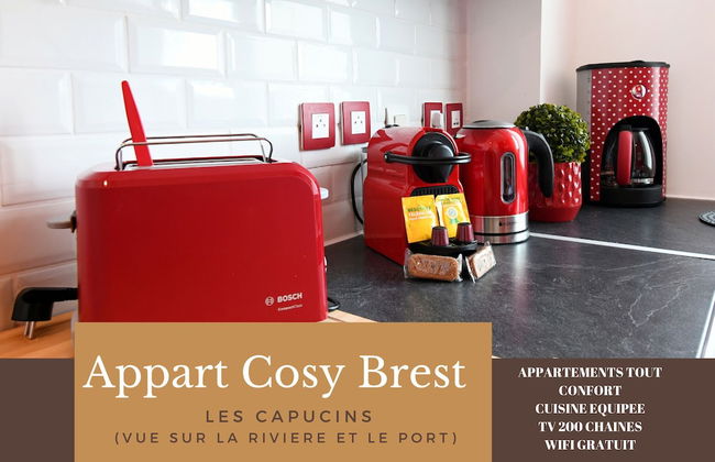Appart Cosy Brest Les Capucins - Foto 55