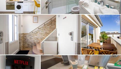 Soleil d'Été - Netflix & Wifi - Balcon - Climatisation - Parking Gratuit - check-in 24H24 - Emplacement Vélos - GoodMarning - Foto 2, locker