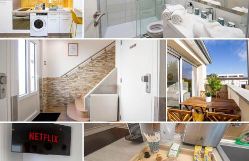 Soleil d'Été - Netflix & Wifi - Balcon - Climatisation - Parking Gratuit - check-in 24H24 - Emplacement Vélos - GoodMarning - Foto 2