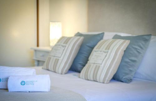 MARBELLA BANUS SUITES - Banús Playa Rocío - 3BR - 3BA - Direct Beach & Sea Access Complex - Outdoor Terrace w Garden Views - Pool - 3 Min Walk to Puerto Banús & Corte Ing Luxury Shopping - Ideal for Families - Foto 29