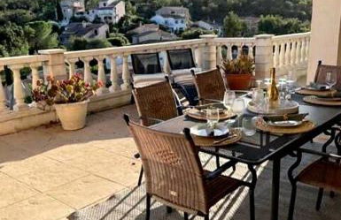 Villa soleil - Vue mer et montagne - Piscine privée, tennis, accès plage à pied - Foto 10