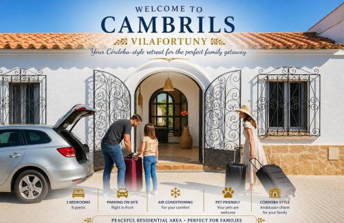 Cambrils Beach - 8 min to Beach - AC - WiFi - Terrace - 8 Guests - Foto 1