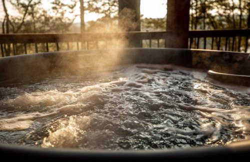 Just the Two of Us RIVER FRONT Luxury Cabin - Foto 12