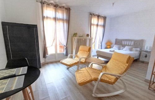 Apt 8, 2ème étage, charmant studio climatisé, tout confort avec terrasse ensoleillée plein sud - Foto 10