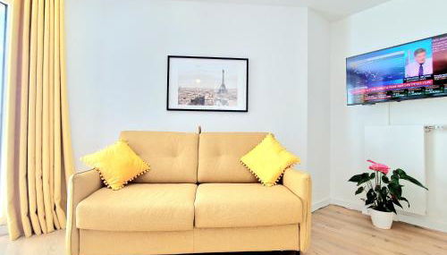 Stylish Stay Near Paris - 850m to Subway RER A - Netflix T1-4P - Foto 3