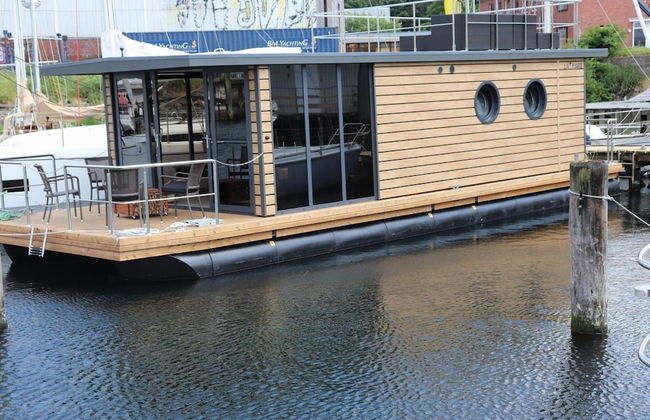 Houseboat in Flensburg With Harbor Views - Foto 15