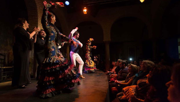 Bailaores de flamenco