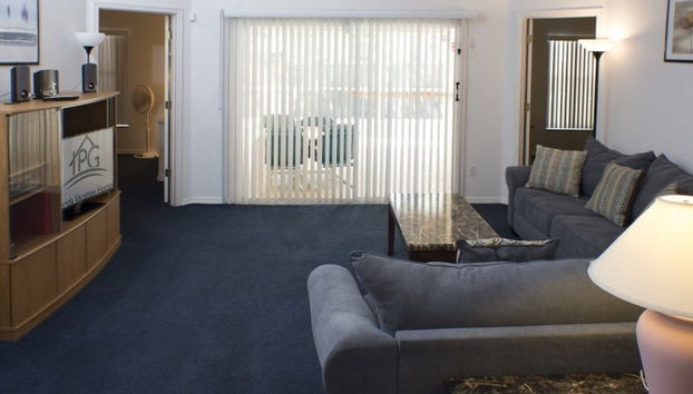 Coin salon dans le hall