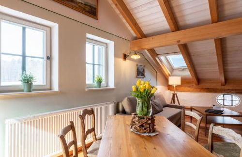 Wald Apartments bei Schlossgaststätte Hohenberg - Seeshaupt, südlicher Stanberger See, kostenfrei Parken, Ladestation für Auto und Fahrad, WLAN, Natur pur - Foto 43