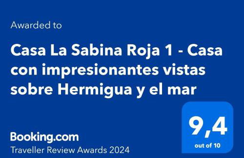 Casa La Sabina Roja 1 - Casa con impresionantes vistas sobre Hermigua y el mar - Foto 42