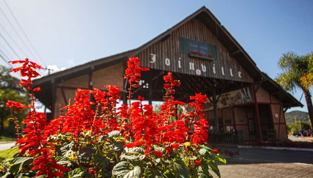 The entrance to Joinville