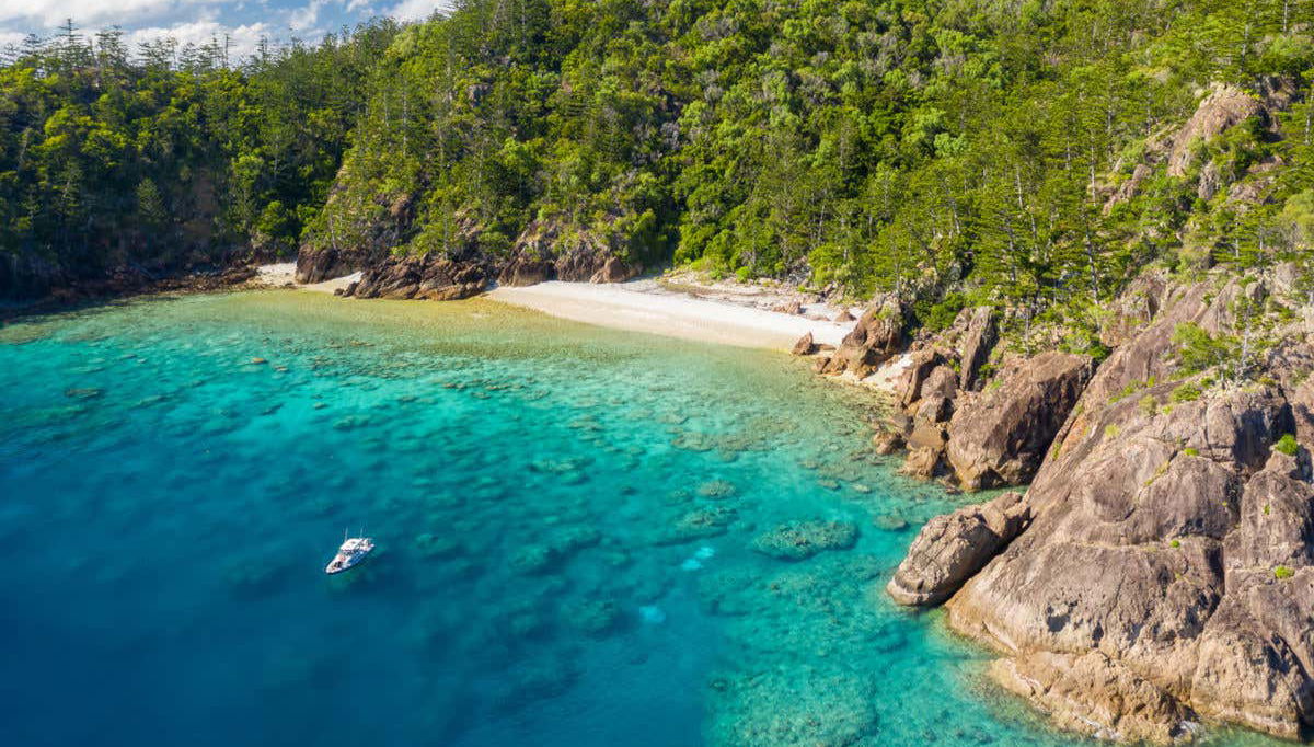 Navegando por Airlie Beach