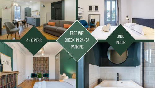 10' de Lyon- Appartement Tassin Centre - 2 Parking - Photo 2