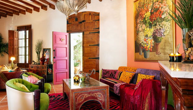 Sala de estar do lobby