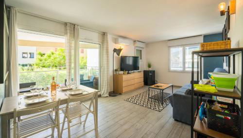 Cocon Azur, piscine, clim, à 5 min de la plage - Photo 2