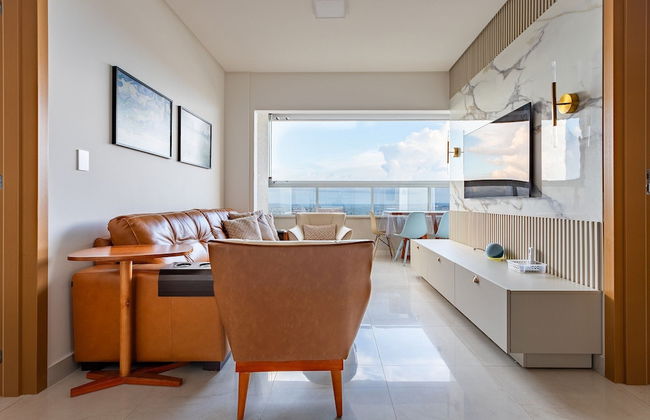 Apto Moderno com Vista Fantástica do Flamboyant - Foto 29