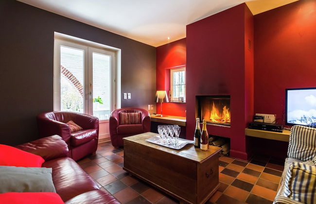 Nice House with Sauna, Fireplace, & Large Garden near Aubel - Foto 15