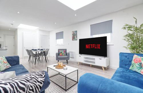 Chelmsford City Centre Modern Duplex With Parking, Wi-Fi & Netflix - Foto 1