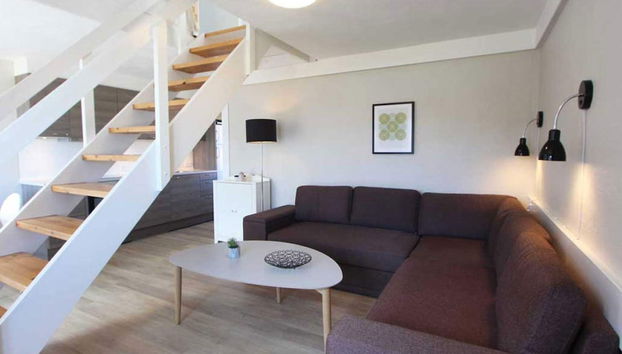 5 Person Holiday Home on a Holiday Park in Gudhjem - Foto 5, Zona de estar