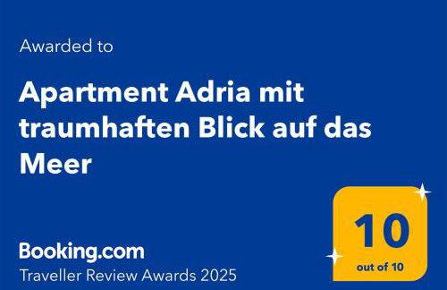 Apartment Adria mit traumhaften Blick auf das Meer - Foto 37