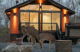 Modern Retreat Poconos 3BR Fire Pit Skiing - Foto 41