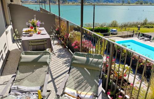 Dascio Salute Ferienwohnung mit Panorama Balkon am See - Foto 1