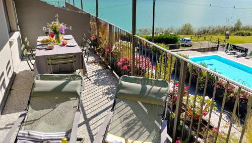 Dascio Salute Ferienwohnung mit Panorama Balkon am See - Foto 1