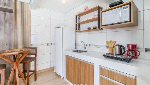 Estúdio Modernos em Condomínio com Piscina em Floripa - ASK - Foto 4