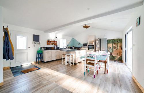 Accès privée à la plage à Barbâtre - Maison pour 6 - Foto 10
