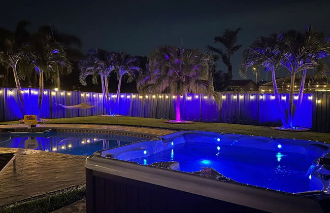 Great Location Private House Pool, Hot Tub, Patio w/ Fire Pit 3br/2ba - Foto 20