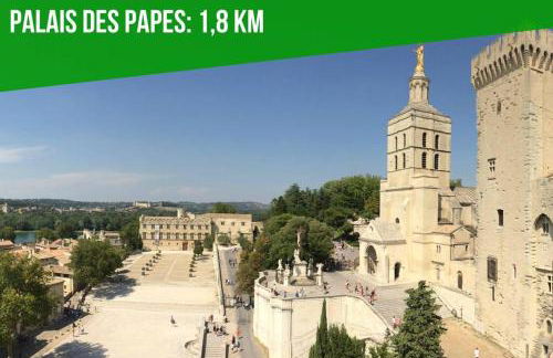 La Glycine - Parking gratuit - AC CLIM - Cour privé - - Foto 16