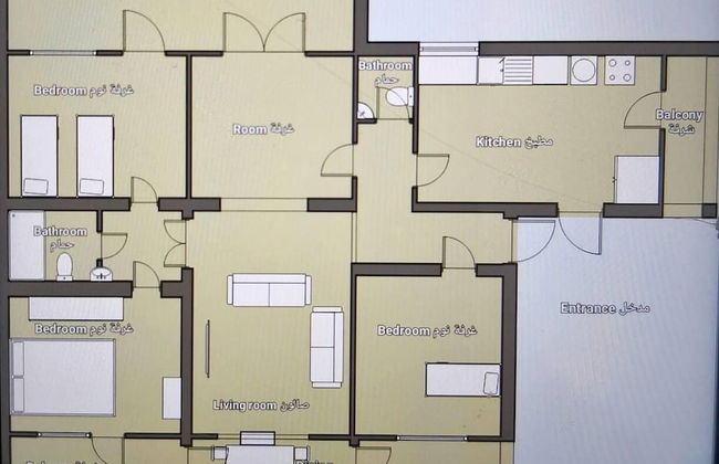 Big Seafront Apartment in Saida, Lebanon - Foto 11