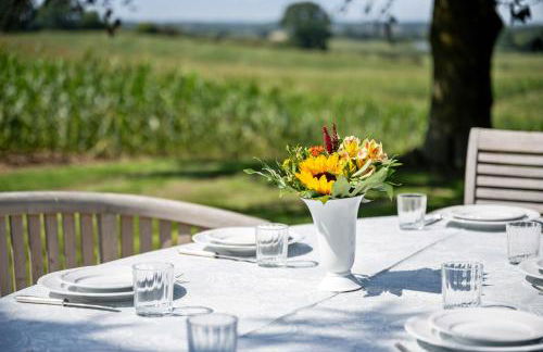 GUT KLETKAMP "Finkenhaus" - Idyllisch freistehendes Landhaus mit 3 Schlafzimmern und fantastischem Ausblick I 8 Personen I Offener Kamin I Garten I Wintergarten I Große Terrasse I Ruhig am Waldrand I Parkplätze I WLAN - Foto 39