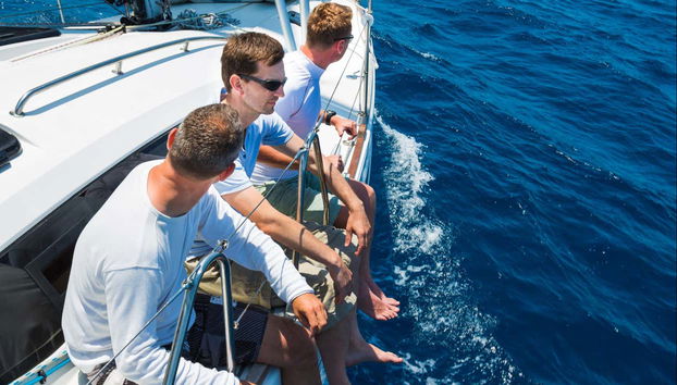 Disfrutando de la travesía