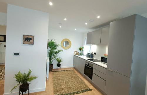 Snuggle Inn - Riverside Apartments - Views Over looking London River Thames, Close to O2 Arena, London Excel, London City Airport, Thames Clipper- River Boat Service, Woolwich Ferry, Onsite parking, TWIN ROOM OPTION available - Foto 28