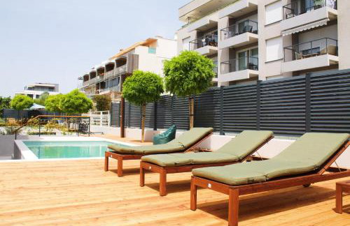 Cozy seaside apartment with private pool & terrace - Foto 10