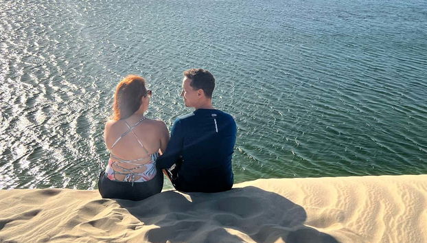 ¡Momento foto en pareja!